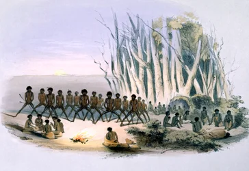 The Aboriginal Inhabitants: The Palti Dance, från 